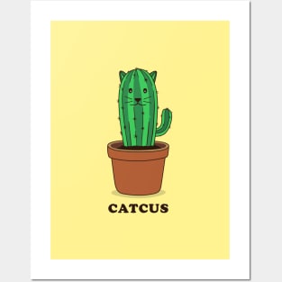 Catcus Posters and Art